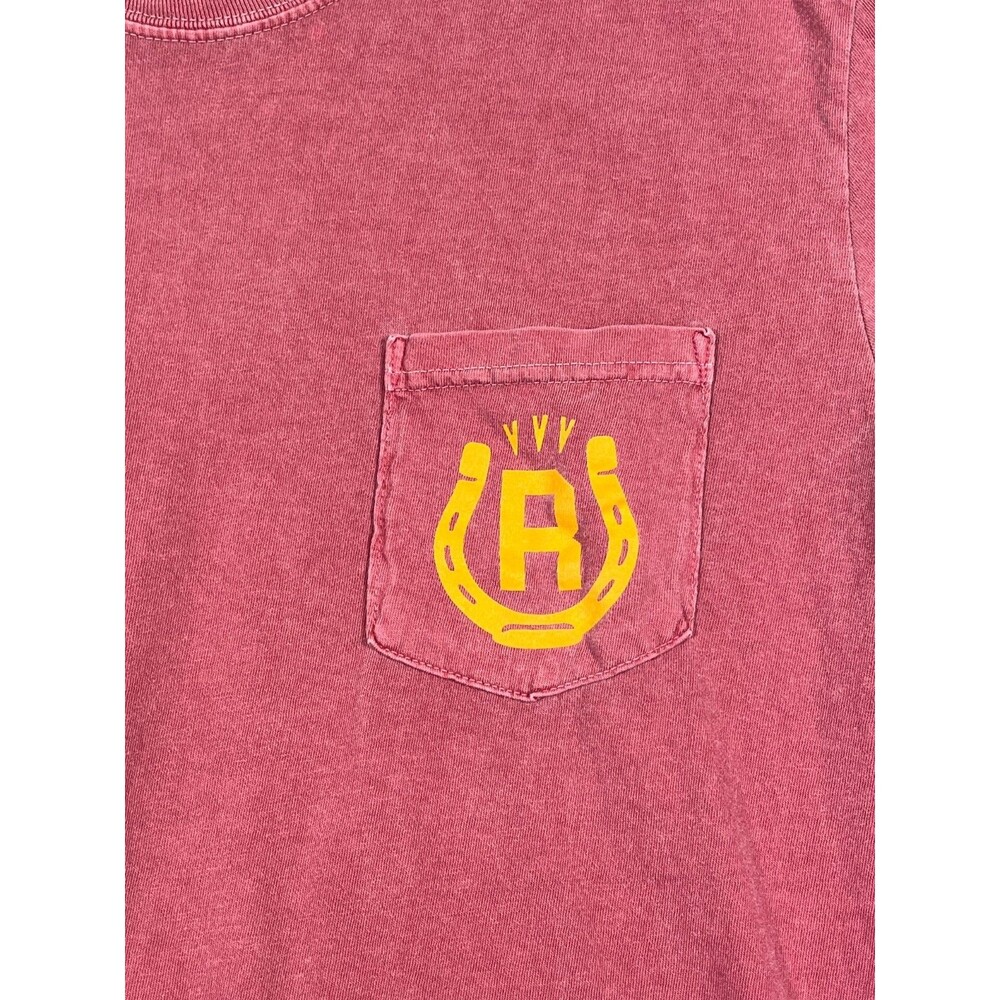 Railbird Music Festival TShirt 2023 Unisex Red Medium Pocket Comfort Colors KY - Picture 4 of 8